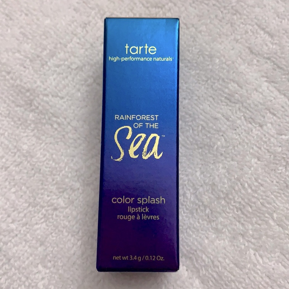 Tarte Color Splash Lipstick - Rum Punch NWT